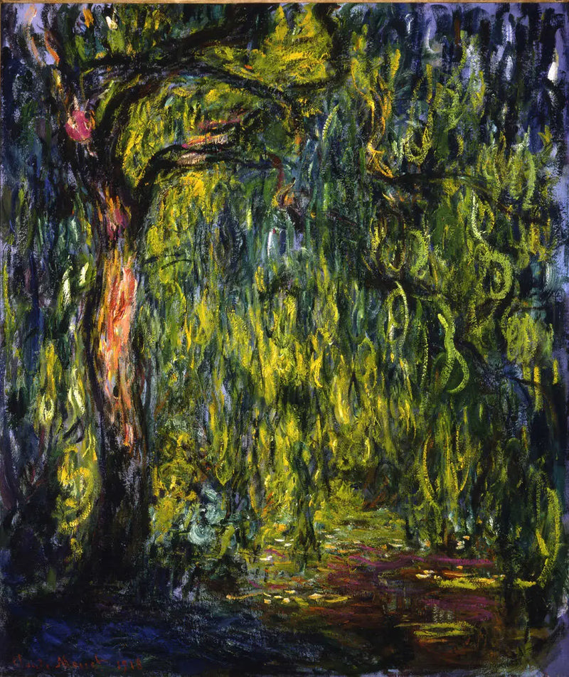 הערבה הבוכייה - Claude Monet