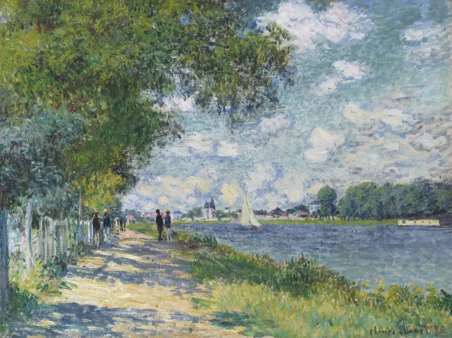 הסיין ב-Argenteuil W373 - קלוד מונה