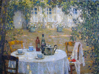 La Table au soleil - Henri Le Sidaner - Alpha Reproduction