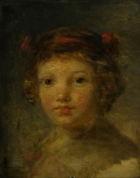La tête d’un enfant - Jean-Honoré Fragonard - Alpha Reproduction