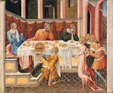 La tête de Jean-Baptiste fut apportée à Hérode. - Giovanni di Paolo - Alpha Reproduction