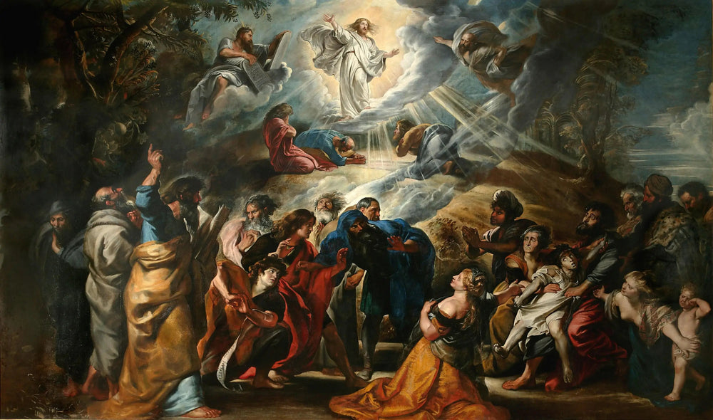 La Transfiguration - Peter Paul Rubens image 1 reproduction de peinture à l’huile