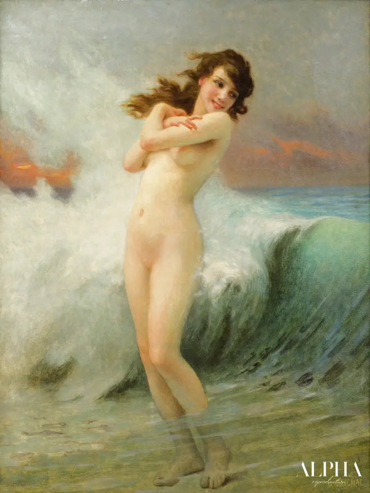 La Vague de Guillaume Seignac - Reproductions de tableaux et peintures haut de gamme