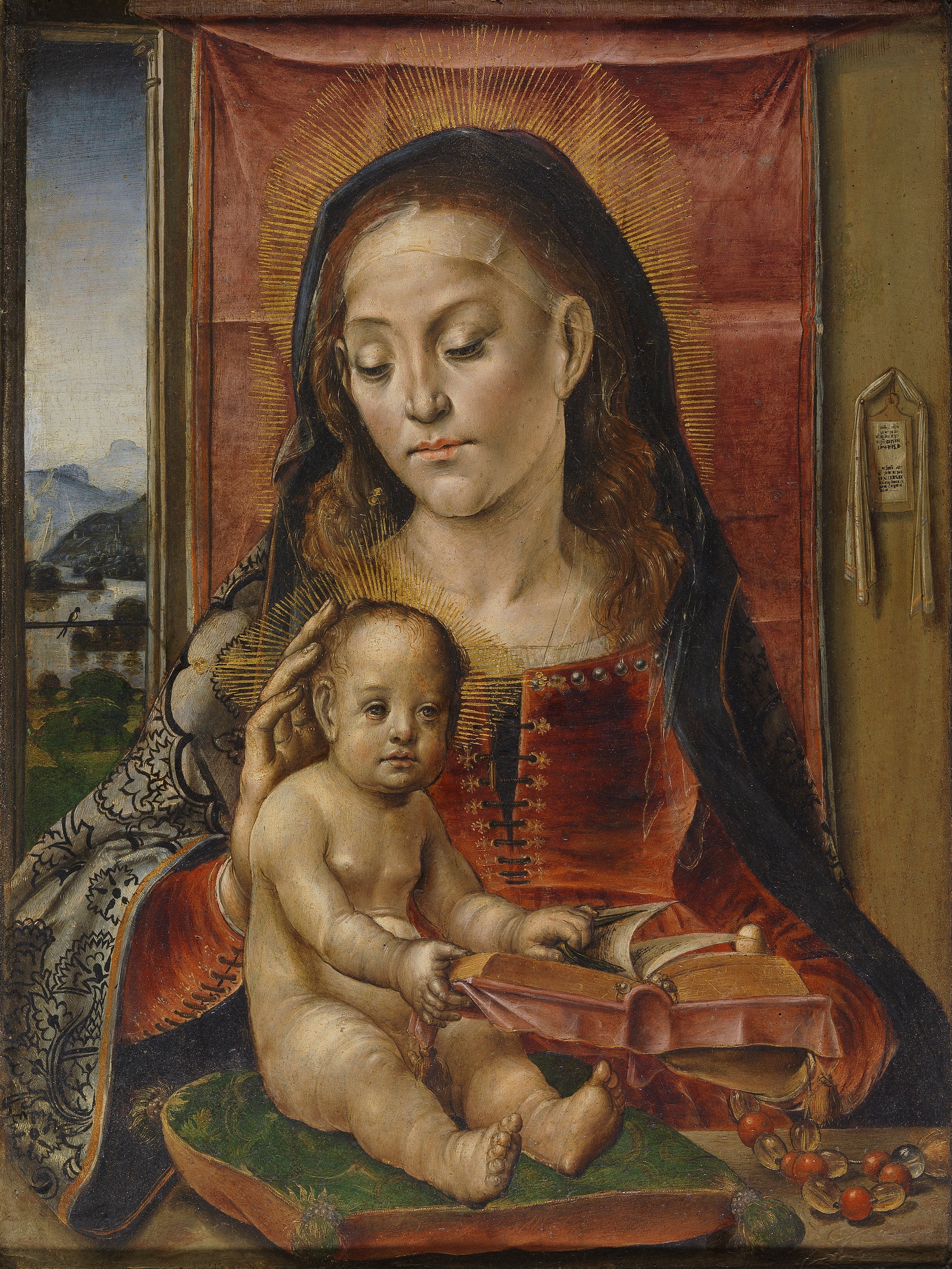 La Vierge et l’Enfant - Pedro Berruguete - Alpha Reproduction