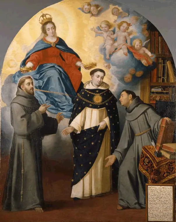 La vision de Fray Lauterio - Bartolomé Esteban Murillo - Alpha Reproduction