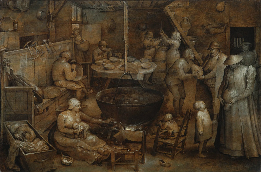 La visite chez le fermier locataire - Jan Brueghel l'Ancien