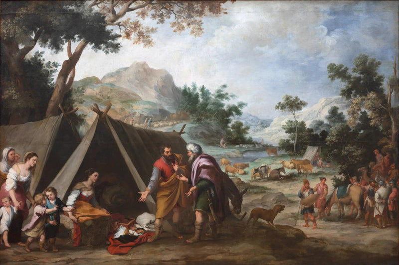 לבן בחיפוש אחר אלוהיו הביתיים הגנובים - ברטולומé אסטן מורילו