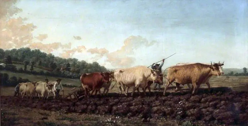 Labour dans le Nivernais - Rosa Bonheur - Alpha Reproduction