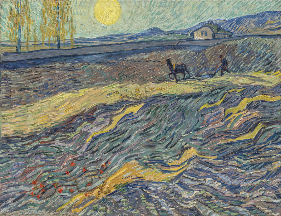 איכר בשדה - Vincent van Gogh