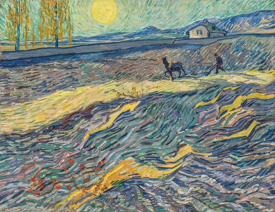 איכר בשדה - Vincent van Gogh