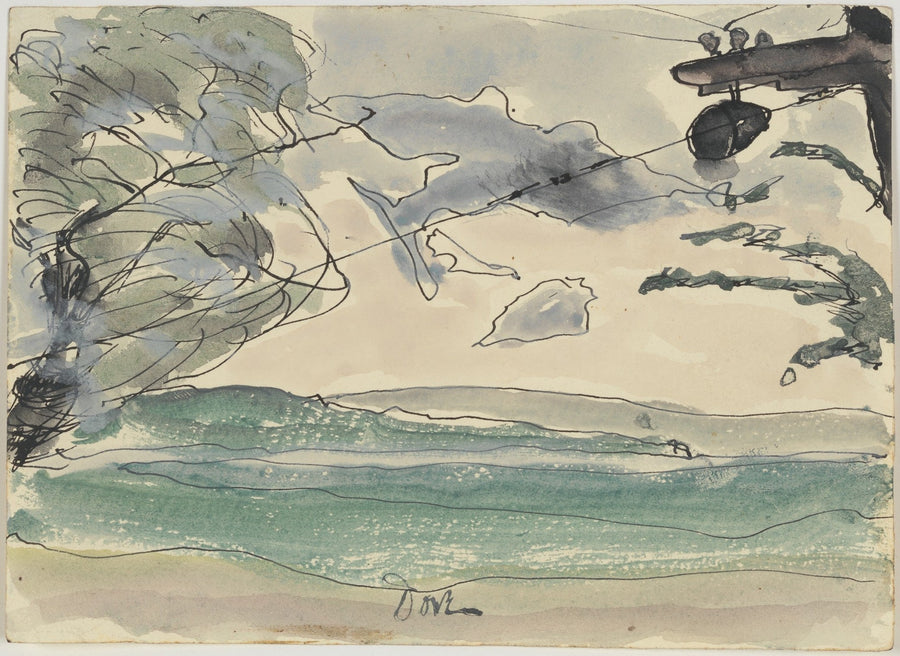 Lac Seneca - Arthur Dove
