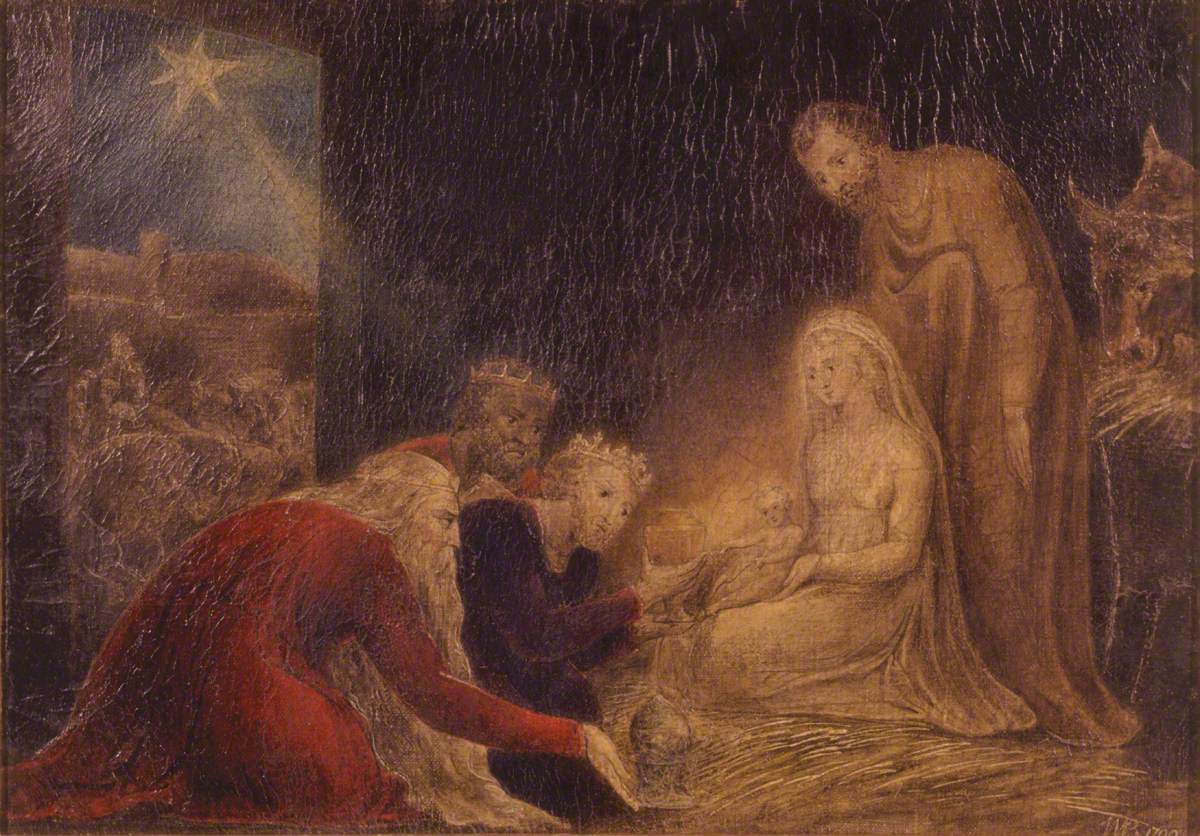 L’Adoration des Rois - William Blake - Alpha Reproduction
