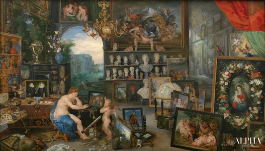 L'Allégorie de la vue - Peter Paul Rubens - Reproductions de tableaux et peintures haut de gamme