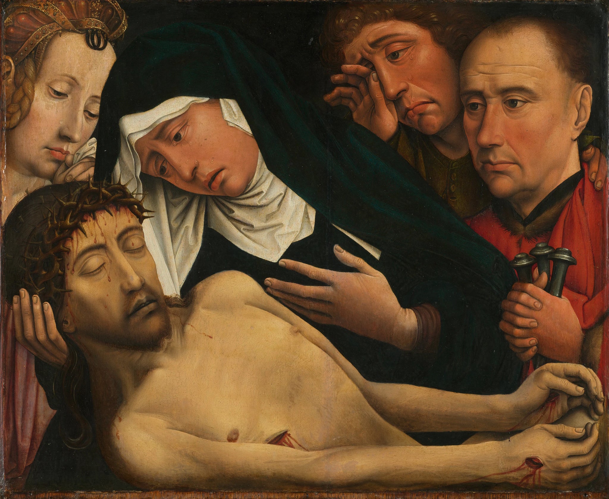 Lamentation du Christ - Colijn de Coter