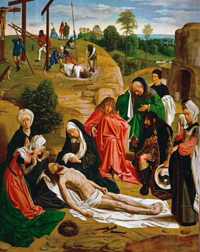 Lamentation du Christ - Geertgen tot Sint Jans - Alpha Reproduction