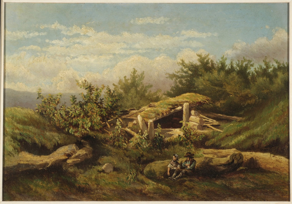 Landschap. - Théodore Rousseau