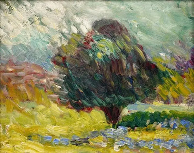 Reproduction du tableau « L'Arbre - Henri Matisse » par Alpha Reproduction en peinture à l’huile