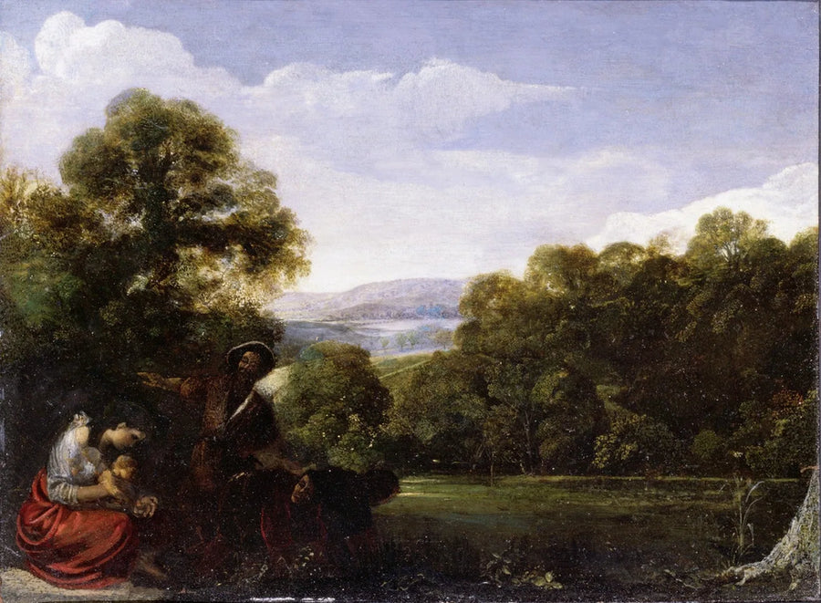 Latone et les paysans lyciens - Adam Elsheimer