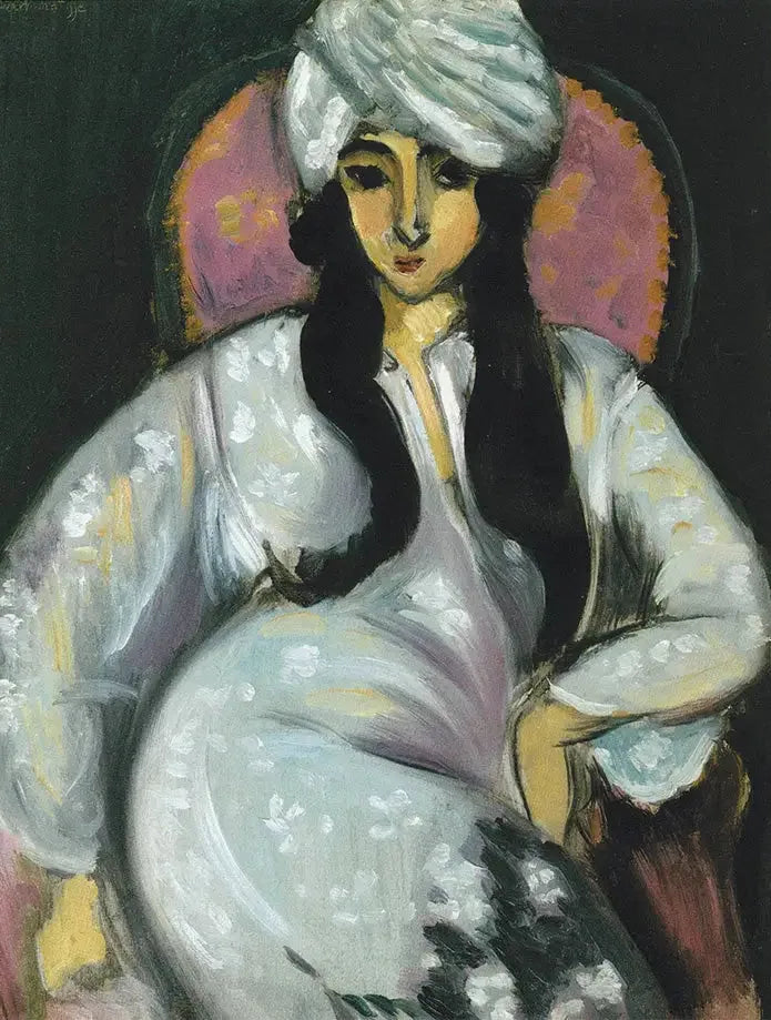 לורט עם טורבן לבן - אנרי מאטיס