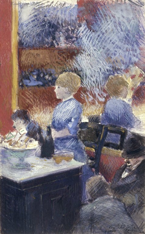 Le Bar aux Folies-Bergère - Jean-Louis Forain - Alpha Reproduction
