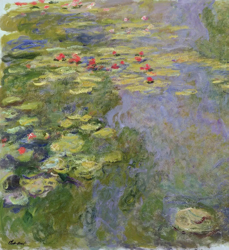 האגם עם השושנים - Claude Monet