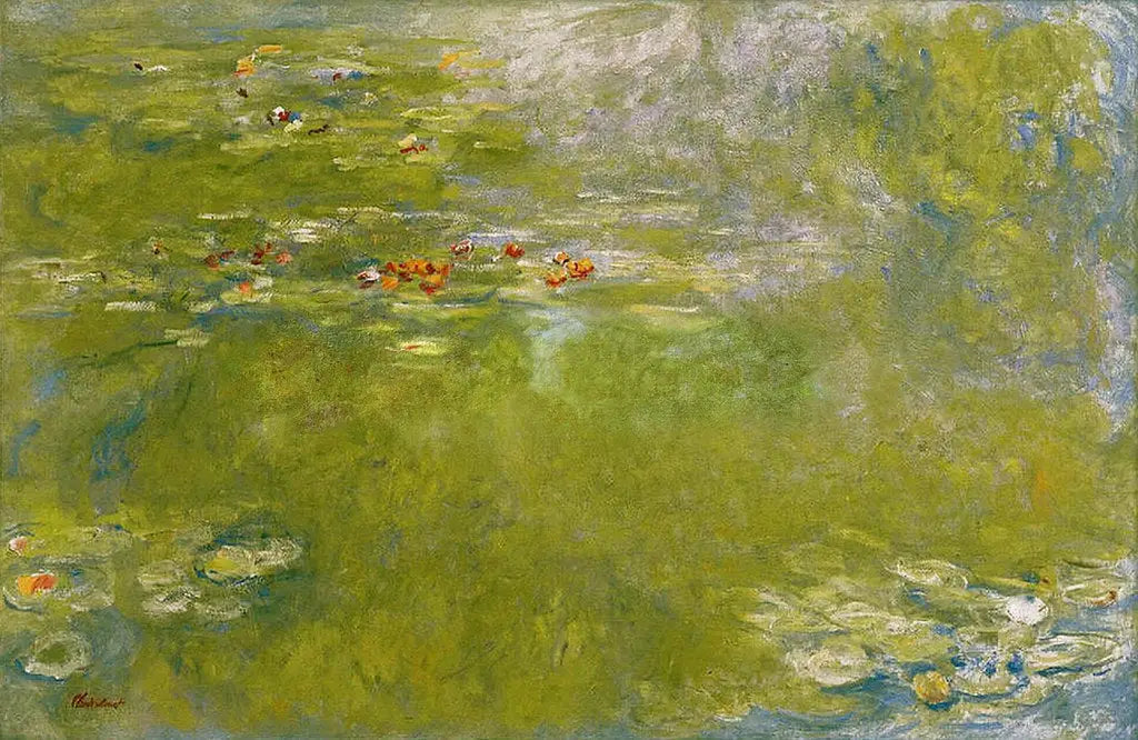 Reproduction du tableau « Le bassin aux nymphéas - Claude Monet » par Alpha Reproduction en peinture à l’huile