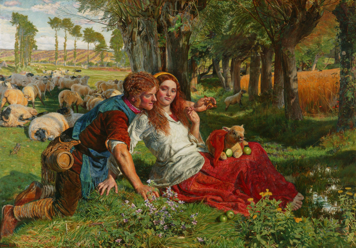 Le Berger mercenaire - William Holman Hunt - Alpha Reproduction