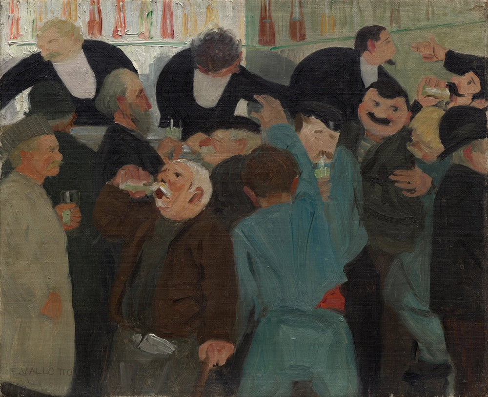Le Bistro - Félix Vallotton - Alpha Reproduction
