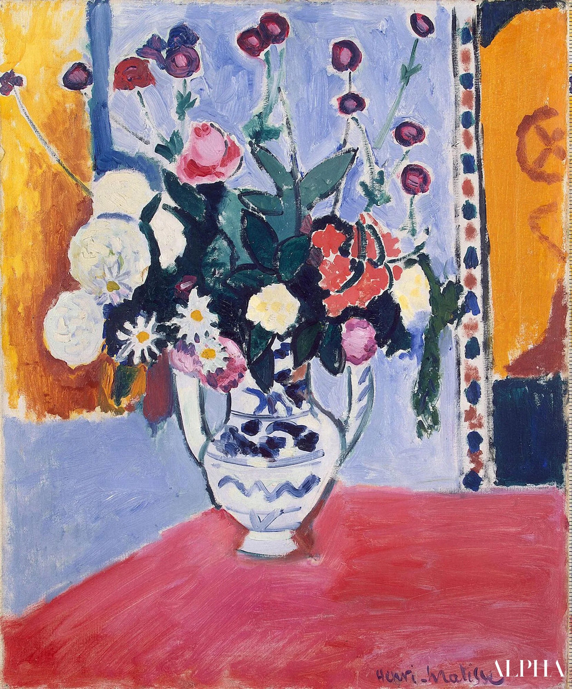 Le bouquet - Matisse - Reproductions de tableaux et peintures haut de gamme