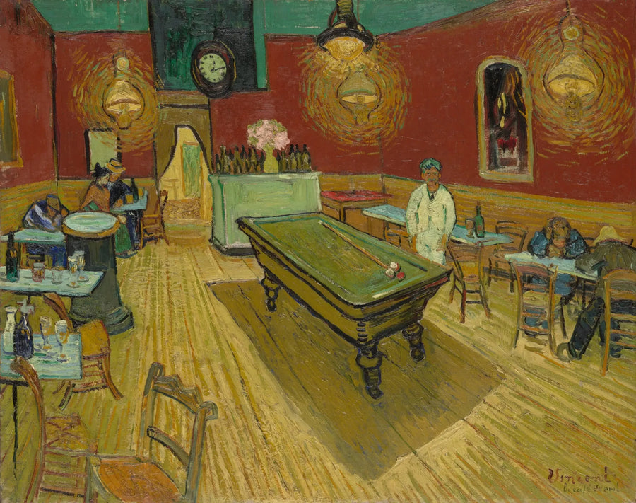 בית הקפה בלילה - Vincent van Gogh