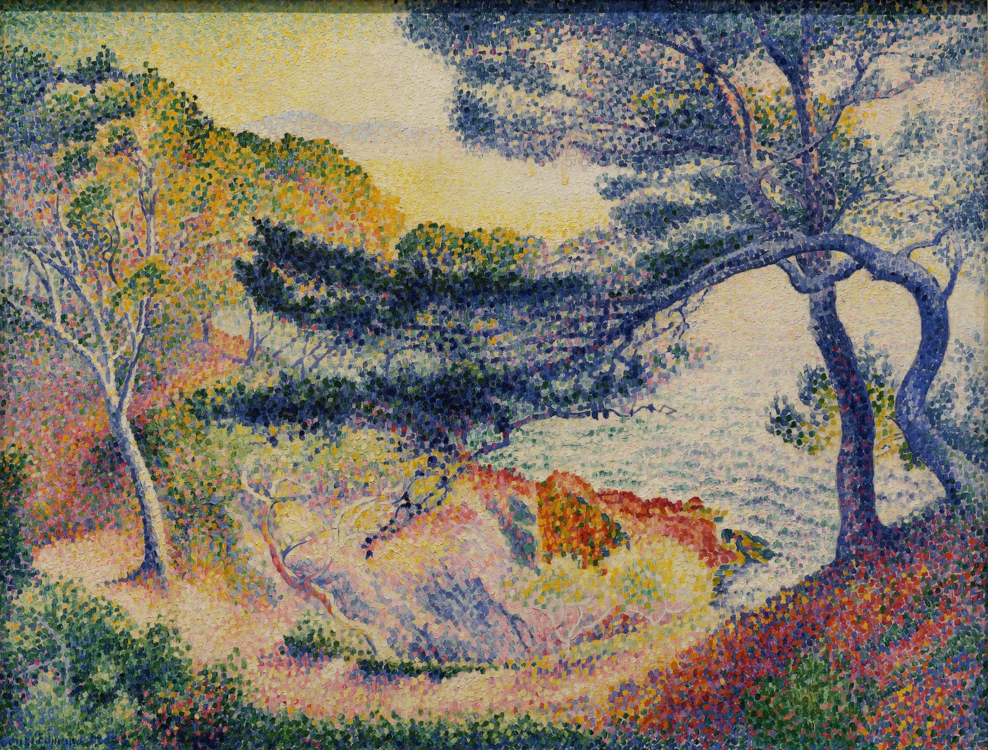 Le Cap Layet - Henri-Edmond Cross image 1 copie peinte à la main à l’huile
