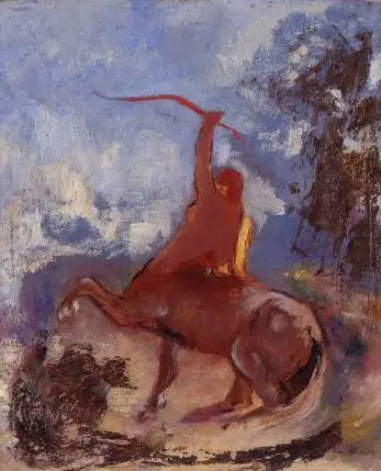 ה-centaure עם קשת - אודילון רודון