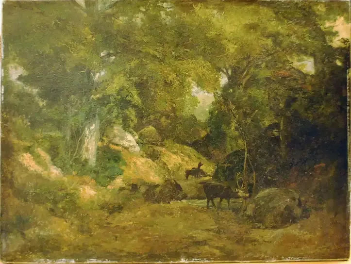 הוֹרֶן בַּיַּעַר - גוסטב קורבה