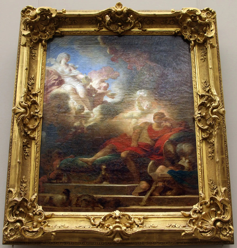 Le Chant d’amour du guerrier - Jean-Honoré Fragonard - Alpha Reproduction