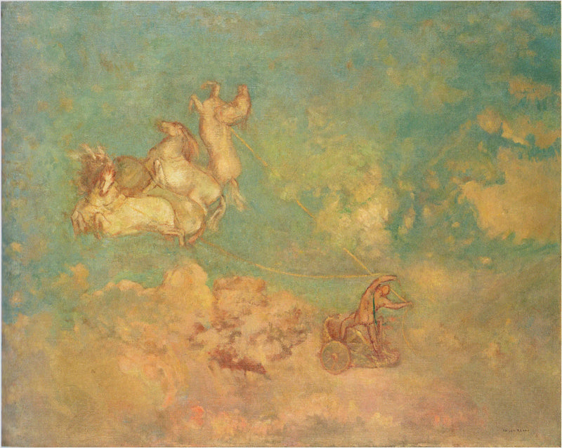 עגלה של אפולון - אודילון רודון