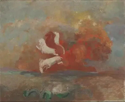 עגלה של אפולון - אודילון רודון