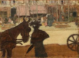 הסוס של כרכרה - פייר בונאר