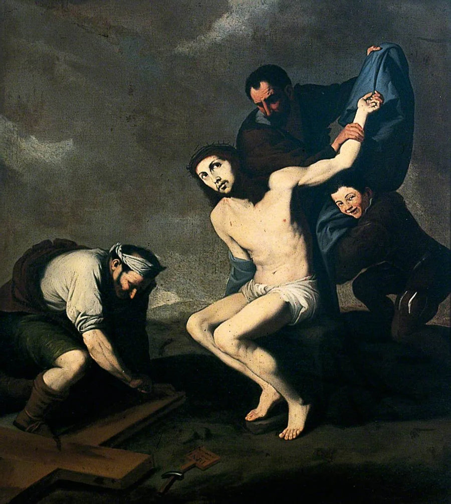 ישו המשיח crucified על הצלב - חוספה דה ריברה