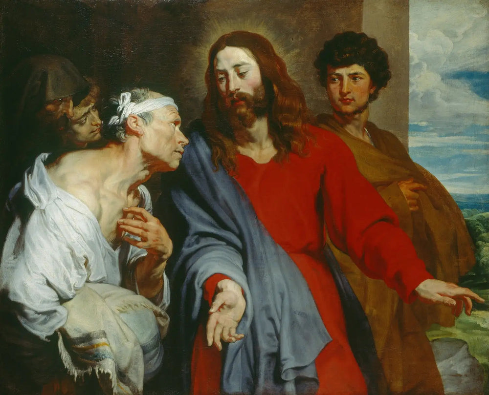 Le Christ guérit le paralytique - Antoine van Dyck - Alpha Reproduction
