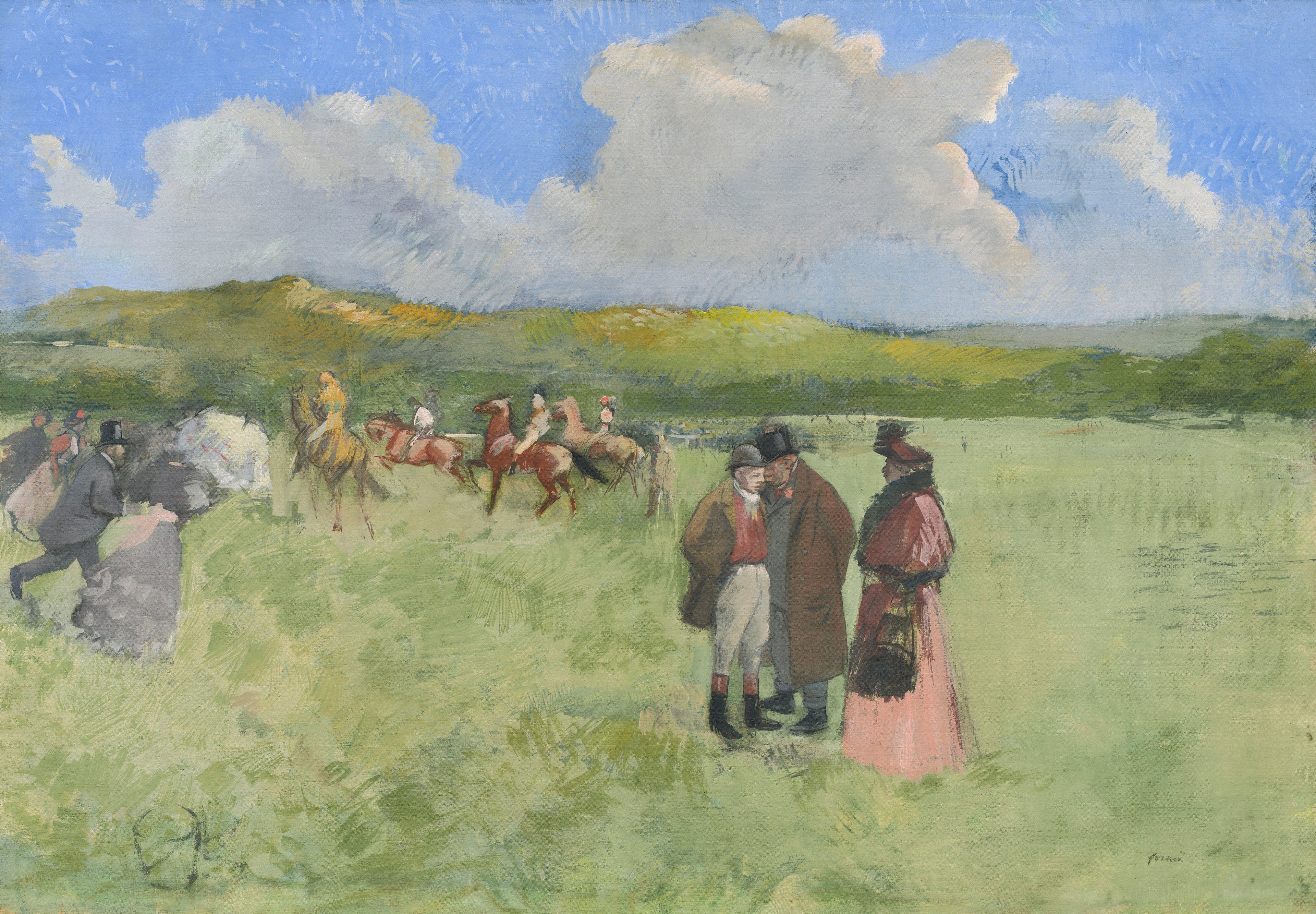 Le circuit de course - Jean-Louis Forain - Alpha Reproduction