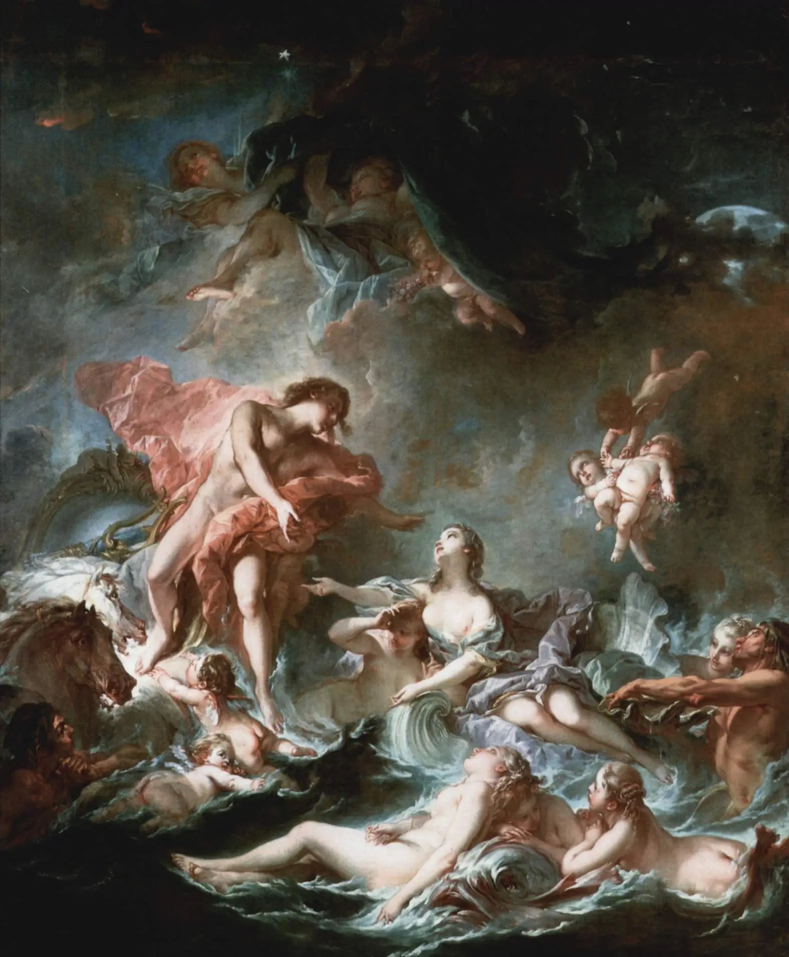 Le Coucher du soleil - François Boucher - Alpha Reproduction