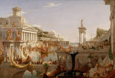Le Cours de l’Empire: Consommation - Thomas Cole - Alpha Reproduction