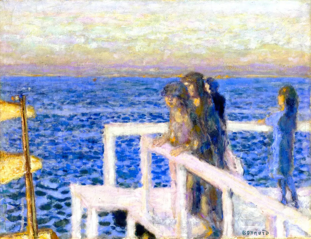 Le Débarcadère de Cannes - Pierre Bonnard image 1 reproduction de peinture à l’huile