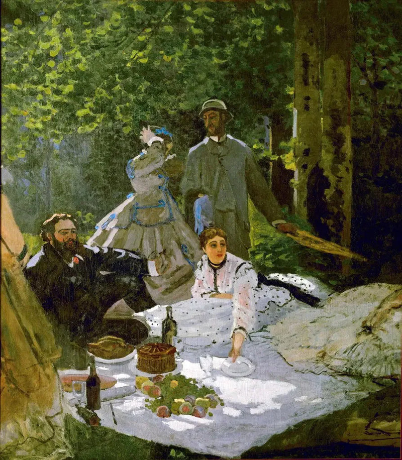 הארוחה על הדשא - Claude Monet