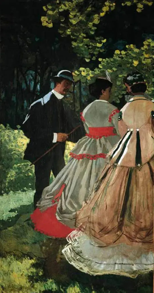 Le Déjeuner sur l'herbe - Claude Monet image 1 copie peinte à la main à l’huile