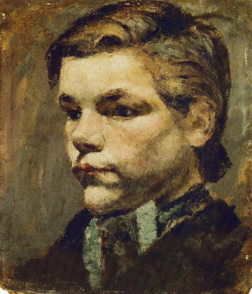 Reproduction du tableau « Le Garçon errant - Edvard Munch » par Alpha Reproduction en peinture à l’huile