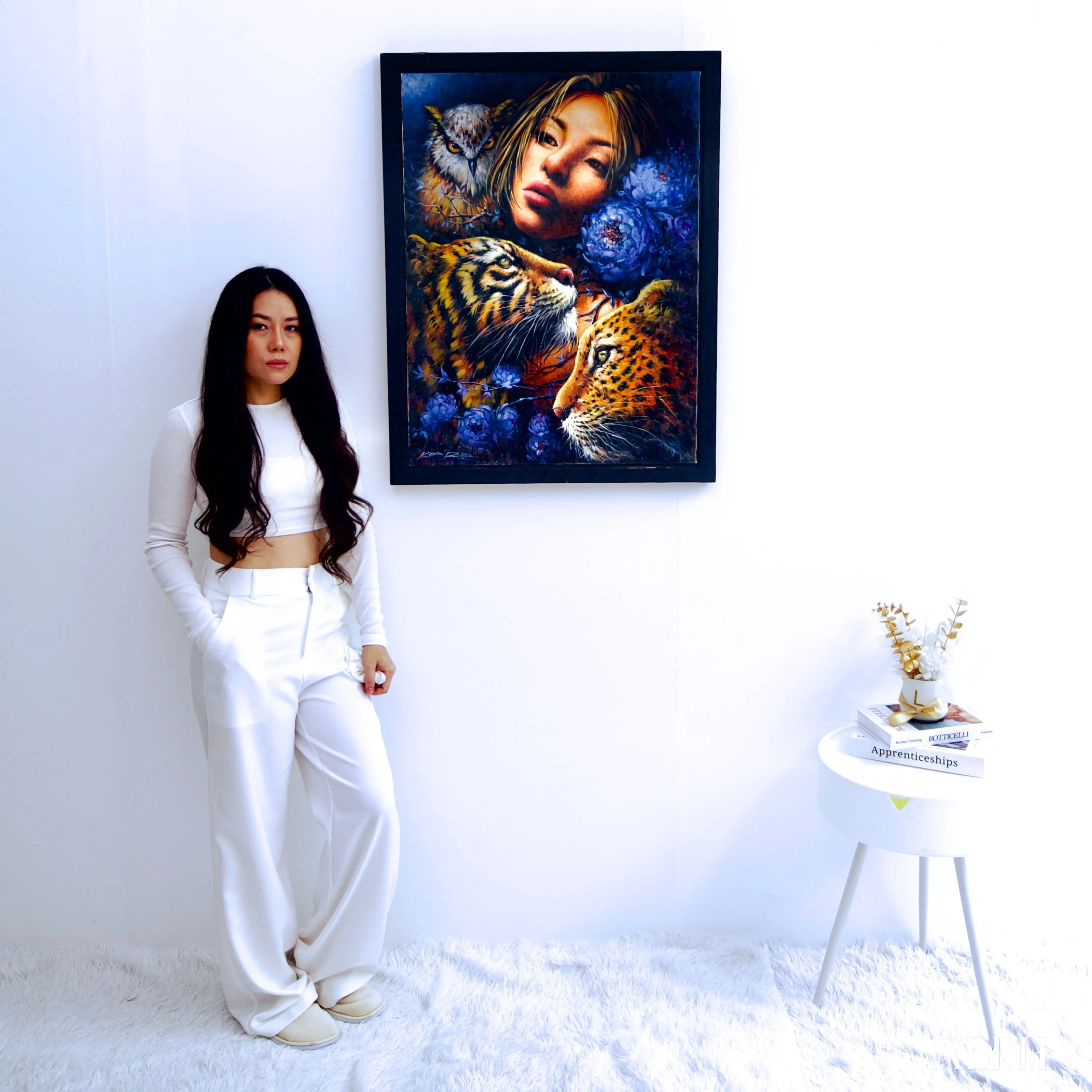 The Guardian of the Forest - Kesorn | 60 x 80 cm Reproductions de tableaux à la peinture à l’huile