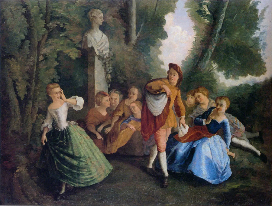 משחק המחבואים, על פי לנקר - פול סזאן