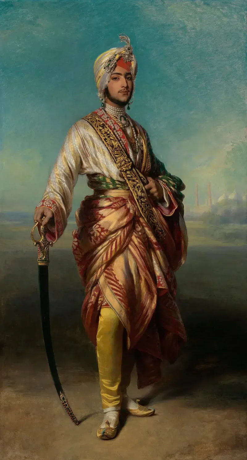 המהאראג'ה דוליפ סינג' (1838-1893) - פרנץ קסבר וינטרהלטר