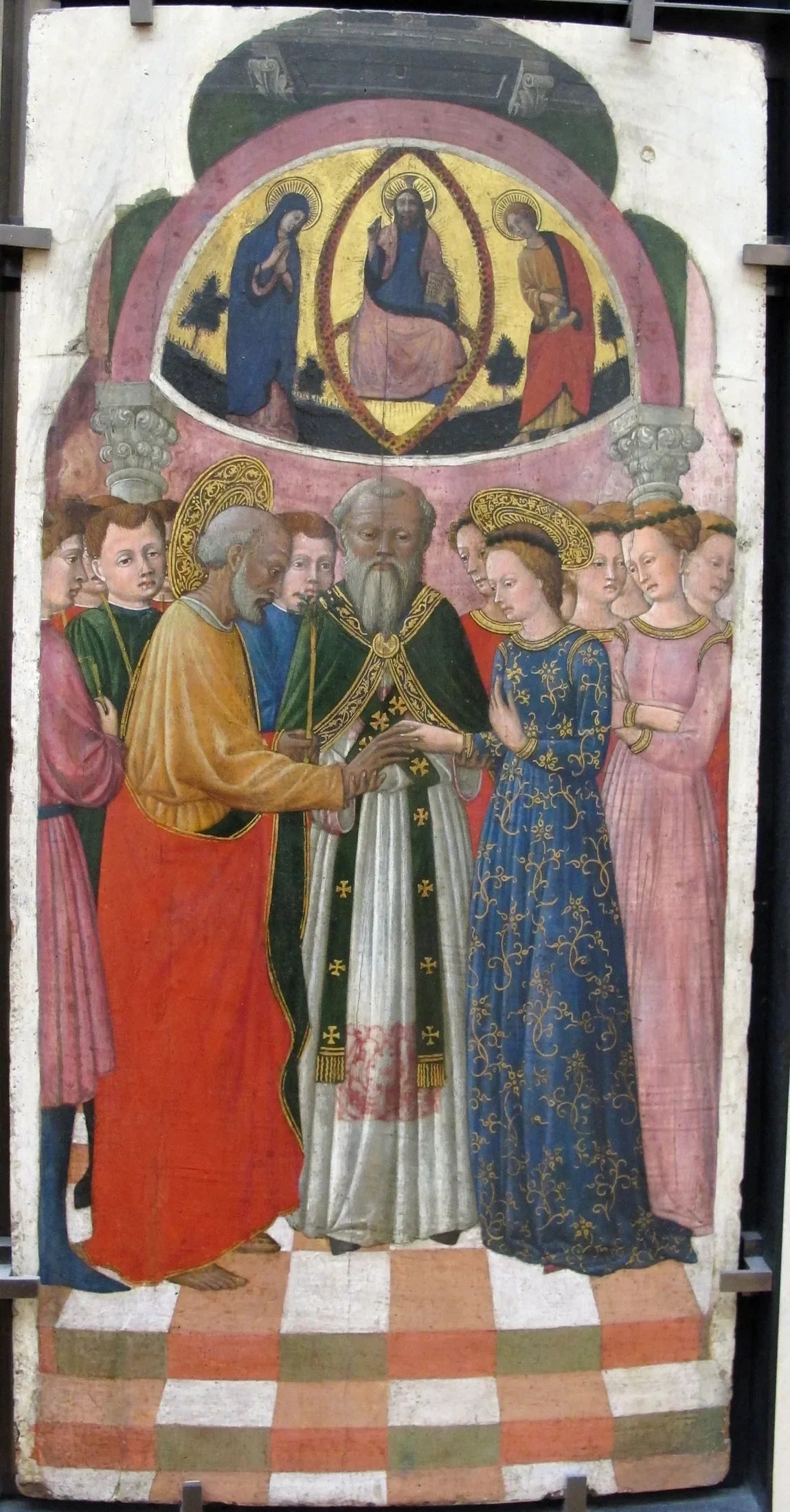 Le Mariage de la Vierge - Giovanni Francesco da Rimini image 1 reproduction d’œuvre d’art à l’huile